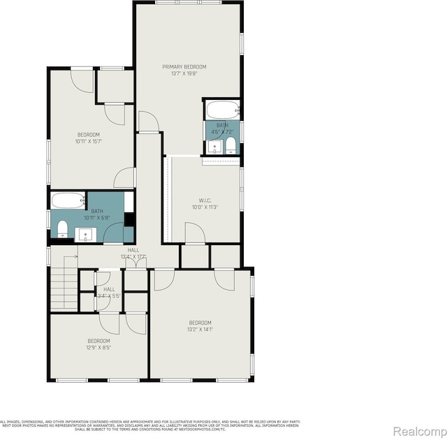 2223 S La Salle Gdns, Detroit, MI 48206 - home floor plan