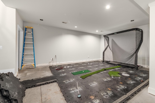 1655 Dorchester Rd, Birmingham, MI 48009 - unfurnished room featuring baseboards and recessed lighting