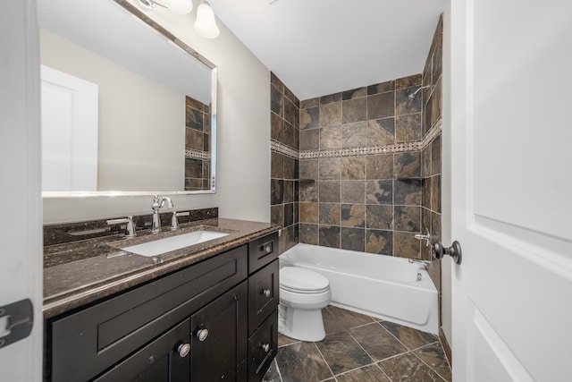 1655 Dorchester Rd, Birmingham, MI 48009 - full bath featuring vanity, toilet, and bathing tub / shower combination