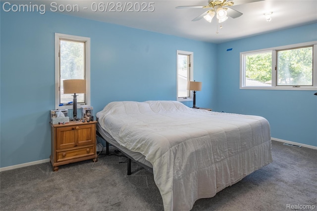 36426 Weideman St, Clinton Township, MI 48035 - bedroom featuring carpet flooring and ceiling fan