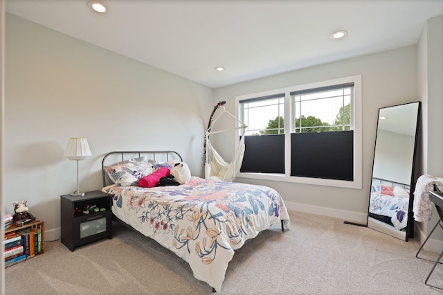 8460 Woodridge Dr, Davison, MI 48423 - bedroom featuring carpet flooring and recessed lighting