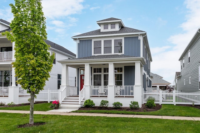 245 Cavelier Ave, Saint Joseph, MI 49085 - traditional style home featuring covered porch and roof with shingles
