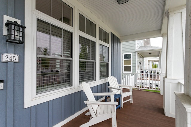 245 Cavelier Ave, Saint Joseph, MI 49085 - view of wooden porch