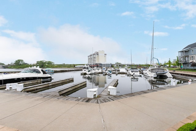 245 Cavelier Ave, Saint Joseph, MI 49085 - dock area featuring a water view