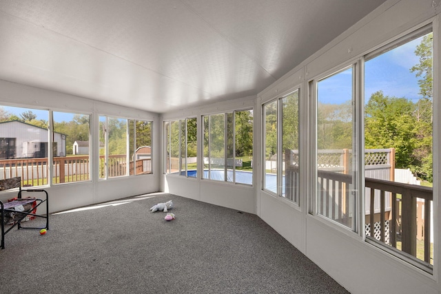 17270 Taft Rd, Spring Lake, MI 49456 - unfurnished sunroom featuring healthy amount of natural light