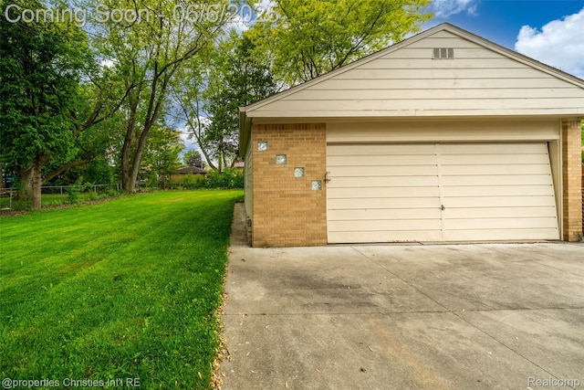 34143 Zimmer Dr, Sterling Heights, MI 48310 - view of detached garage