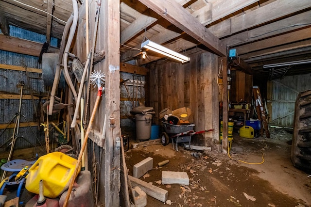 8324 Hagar Shore Rd, Watervliet, MI 49098 - view of below grade area