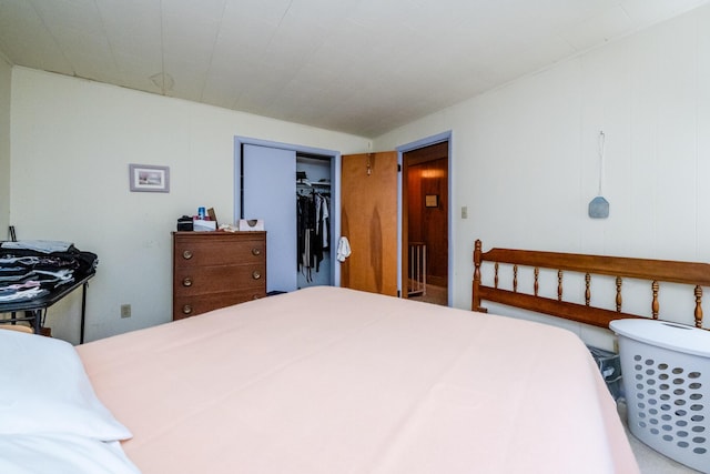 8324 Hagar Shore Rd, Watervliet, MI 49098 - bedroom featuring a closet