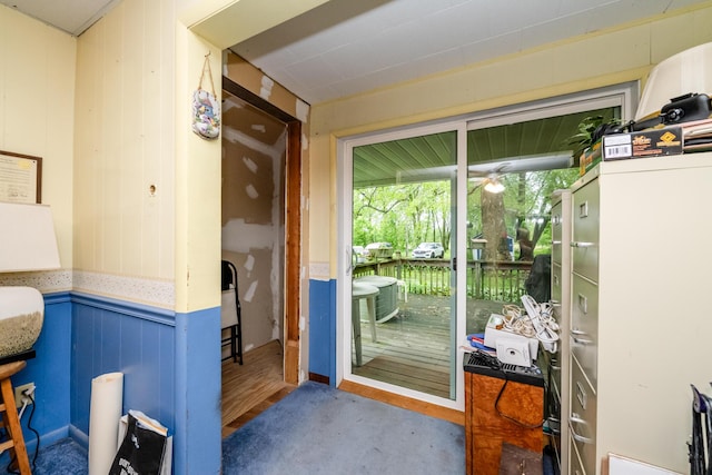 8324 Hagar Shore Rd, Watervliet, MI 49098 - view of doorway to outside
