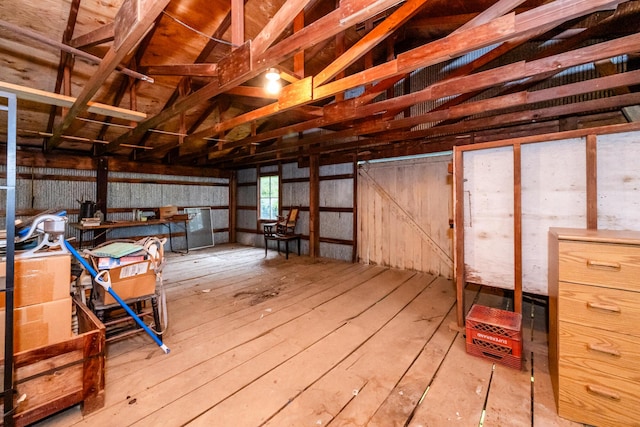 8324 Hagar Shore Rd, Watervliet, MI 49098 - view of storage area