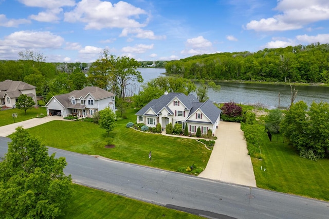 4132 Winding Way, Kalamazoo, MI 49004 - view from above of property featuring a nearby body of water