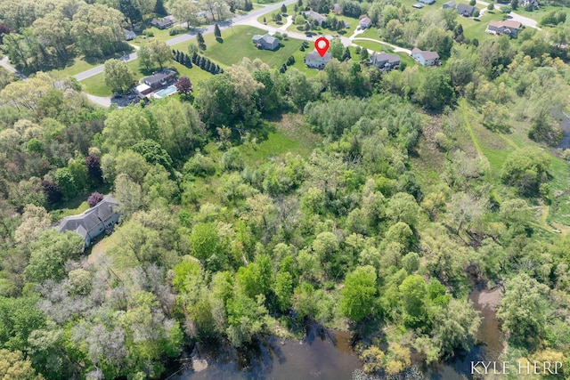 8718 Little Bend Ct, Middleville, MI 49333 - view of property location with a forest