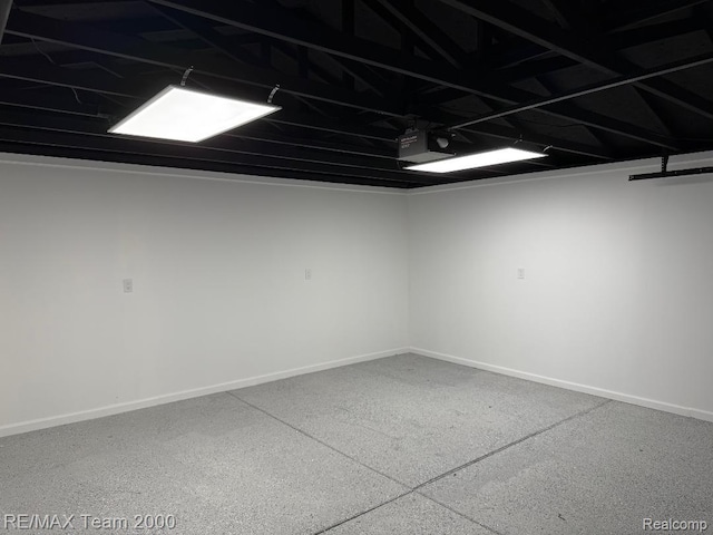 29054 Burning Tree Ln, Romulus, MI 48174 - finished basement featuring baseboards