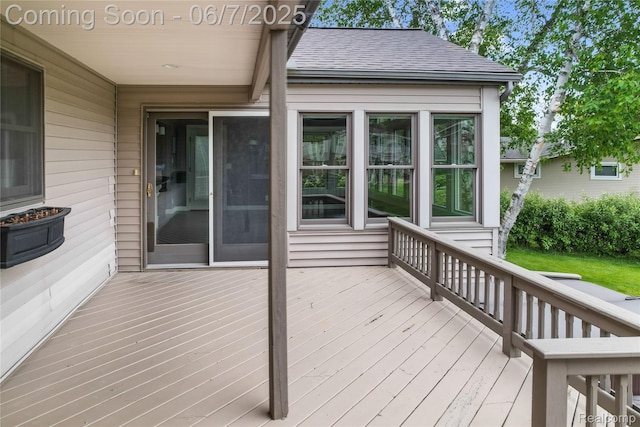 11404 Cedar Bend Dr, Pinckney, MI 48169 - view of wooden deck