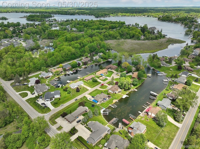 13525 Torrey Rd, Fenton, MI 48430 - view of property location with a nearby body of water and nearby suburban area