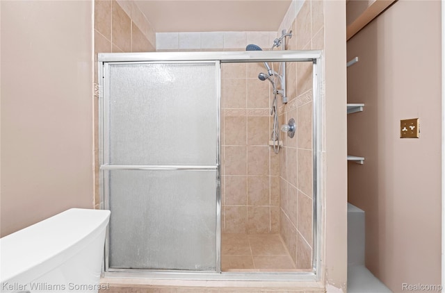 18615 Andrew Ln, New Boston, MI 48164 - full bathroom with a shower stall and toilet