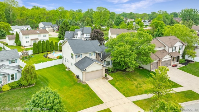 18615 Andrew Ln, New Boston, MI 48164 - aerial view of residential area
