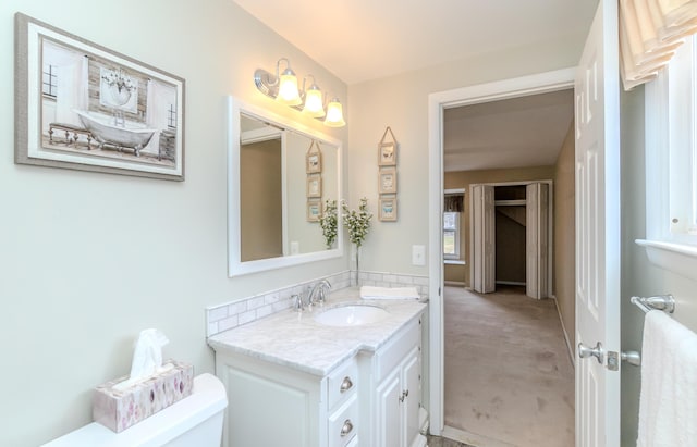 3063 Lansdowne Rd, Waterford, MI 48329 - bathroom with vanity and toilet