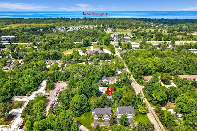 283 Wiley Rd, Douglas, MI 49406 - drone / aerial view of a nearby body of water