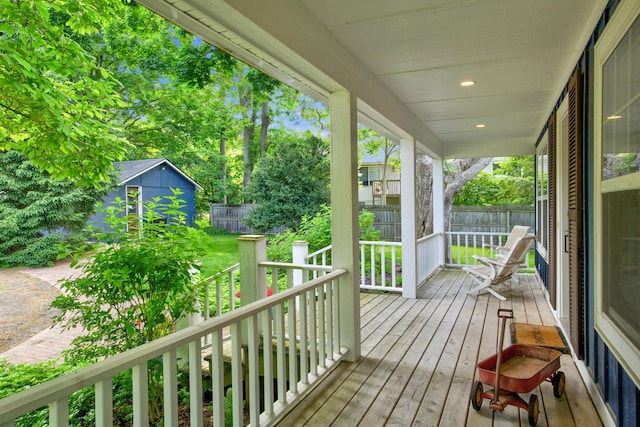 283 Wiley Rd, Douglas, MI 49406 - deck featuring a fenced backyard