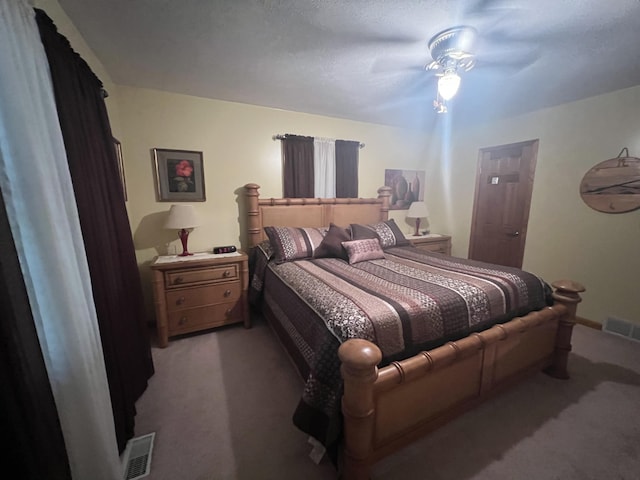 12050 S Ponderosa, Sand Lake, MI 49343 - bedroom featuring carpet and a ceiling fan