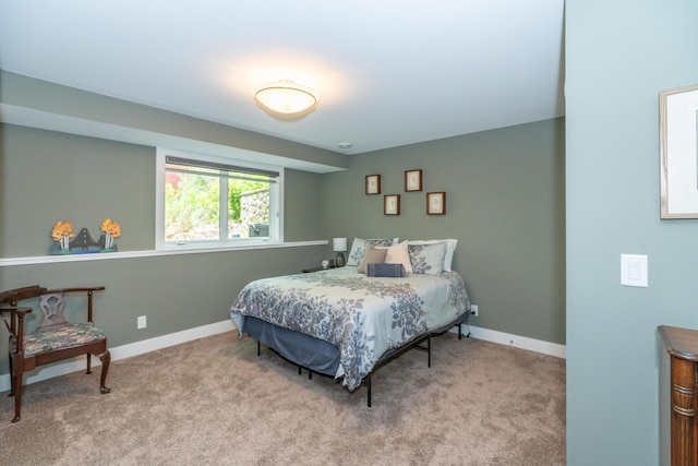 10543 Lakeshore Dr, West Olive, MI 49460 - bedroom with carpet and baseboards