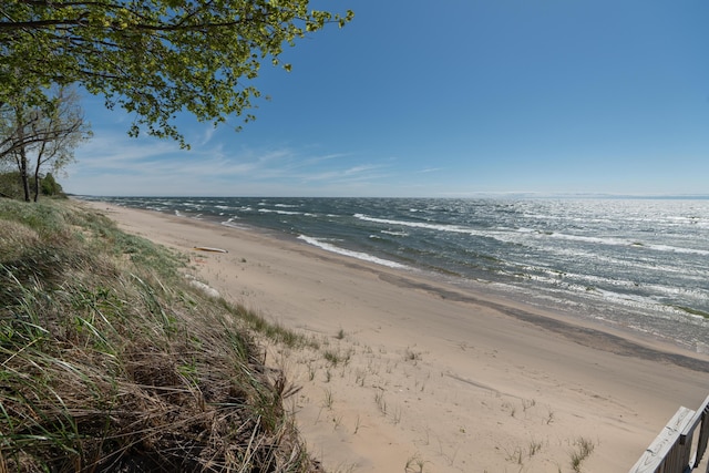 10543 Lakeshore Dr, West Olive, MI 49460 - water view featuring nearby beach