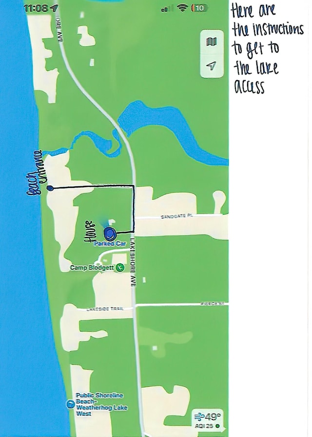 10543 Lakeshore Dr, West Olive, MI 49460 - map / location
