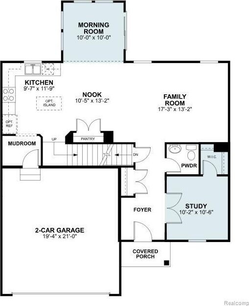 54724 Heron Cir, Chesterfield, MI 48047 - home floor plan