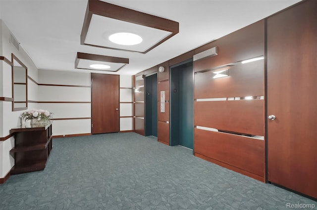 1050 Wall St Unit 8F, Ann Arbor, MI 48105 - hall with elevator