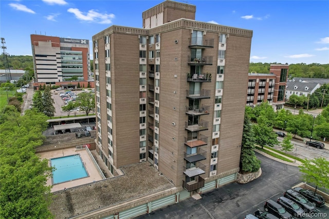 1050 Wall St Unit 8F, Ann Arbor, MI 48105 - view of apartment building / complex