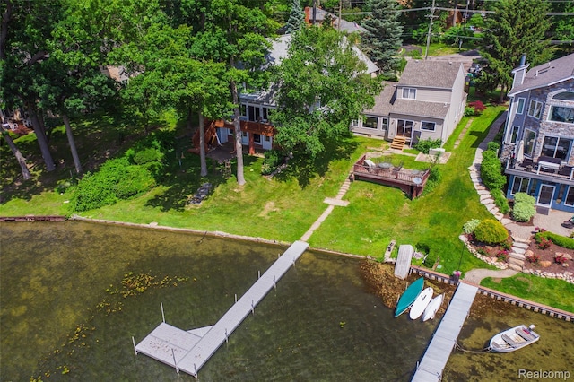 8605 Edgewood Park Dr, Commerce Twp, MI 48382 - view of property location with a large body of water