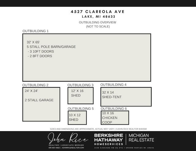 4527 Clareola Ave, Lake, MI 48632 - property floor plan