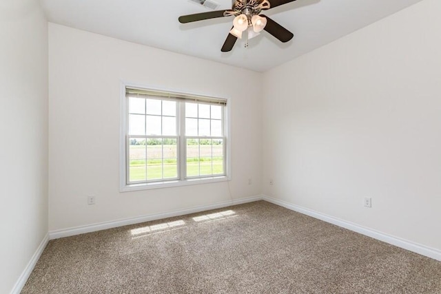 1732 Peachtree Path Unit 4, Stevensville, MI 49127 - unfurnished room featuring carpet floors, a ceiling fan, and baseboards