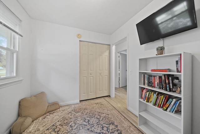 2837 Elmwood Dr, Adrian, MI 49221 - living area with wood finished floors