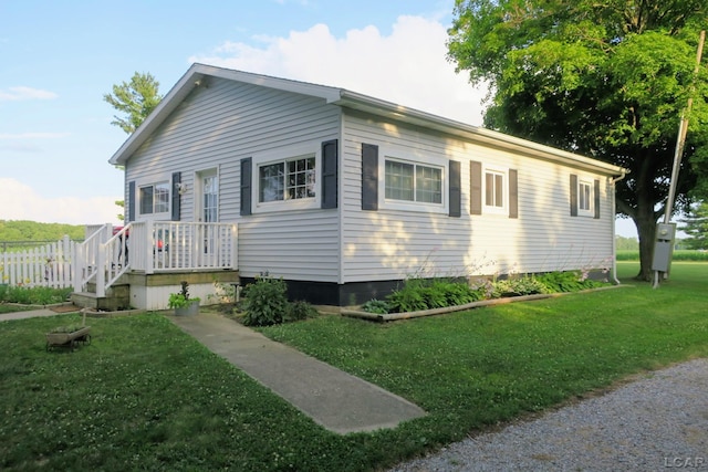 12765 Sand Creek Highway, Sand Creek, MI 49279 - view of front of property with a front lawn