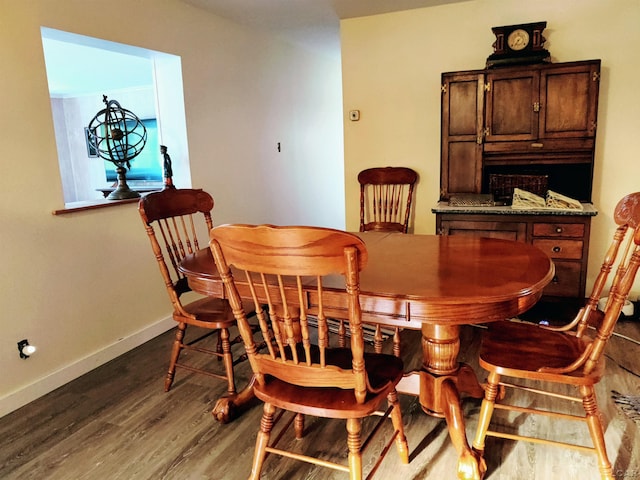 12765 Sand Creek Highway, Sand Creek, MI 49279 - dining space with wood finished floors and baseboards