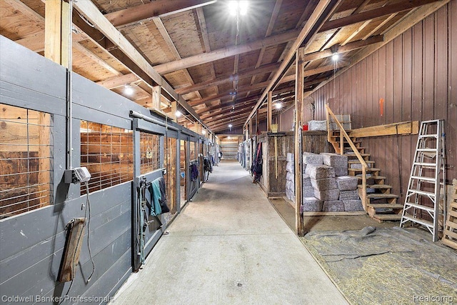 5240 Thomas Rd, Metamora, MI 48455 - view of stable