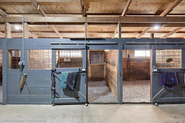 5240 Thomas Rd, Metamora, MI 48455 - view of horse barn