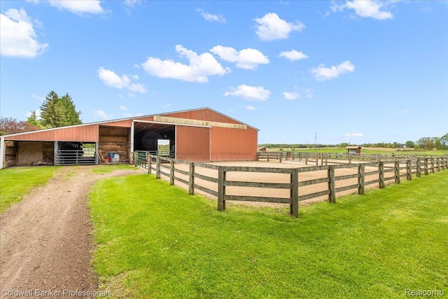 5240 Thomas Rd, Metamora, MI 48455 - view of horse barn