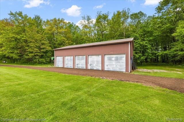 5240 Thomas Rd, Metamora, MI 48455 - view of detached garage