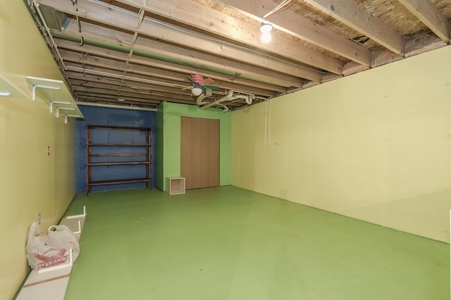 8300 W X Ave, Schoolcraft, MI 49087 - view of unfinished basement