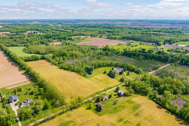 8300 W X Ave, Schoolcraft, MI 49087 - overview of rural landscape
