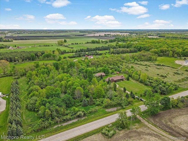 3434 Brown City Rd, Imlay City, MI 48444 - aerial view of sparsely populated area