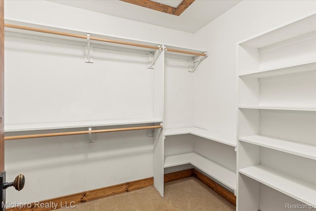 3434 Brown City Rd, Imlay City, MI 48444 - spacious closet with carpet floors