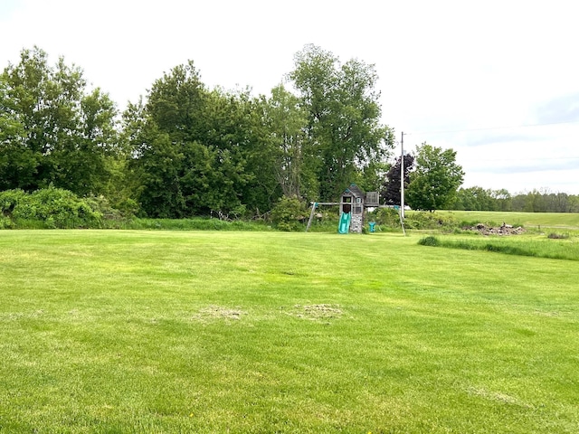 132 W Lansing Rd, Morrice, MI 48857 - view of green lawn