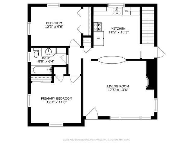 514 Granada Ave, Saint Joseph, MI 49085 - floor plan / room layout