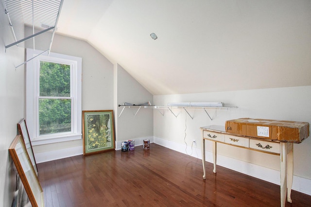110 N O Keefe St, Cassopolis, MI 49031 - bonus room with vaulted ceiling, wood finished floors, and baseboards