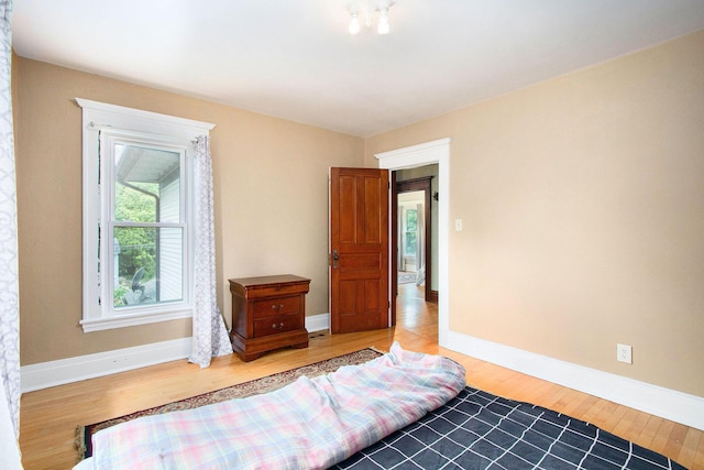 110 N O Keefe St, Cassopolis, MI 49031 - bedroom featuring light wood-type flooring and baseboards