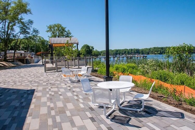 110 N O Keefe St, Cassopolis, MI 49031 - view of patio / terrace featuring outdoor dining space